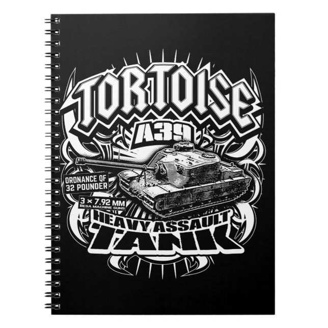 A39 Carnet Tortoise Carnet photo spirale (Devant)