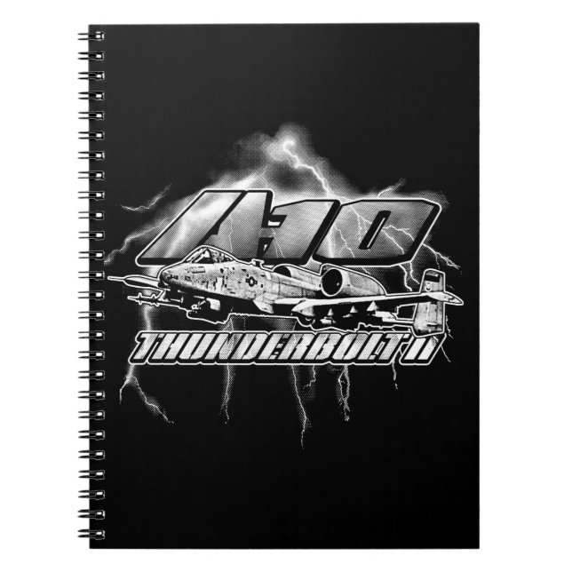 A-10 Thunderbolt II Carnet  Spiral Carnet photo (Devant)