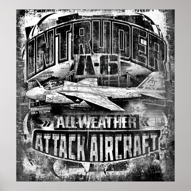 A-6 Intruder Poster Poster (Devant)