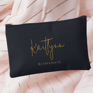 À Accessoires Élégant pochette demoiselle d'honneur personnalisé
