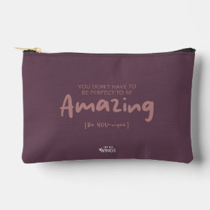 À Accessoires Extraordinaire [Soyez unique] — Pochette zippée