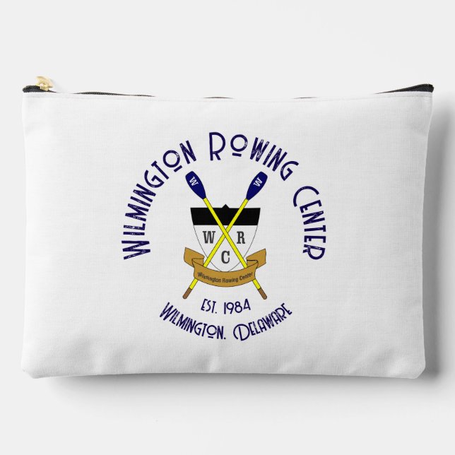 À Accessoires Grand Pochette zip Blanc (Recto)