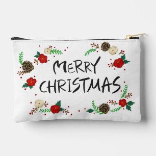 À Accessoires Illustration de Noël Pochette de toilettes