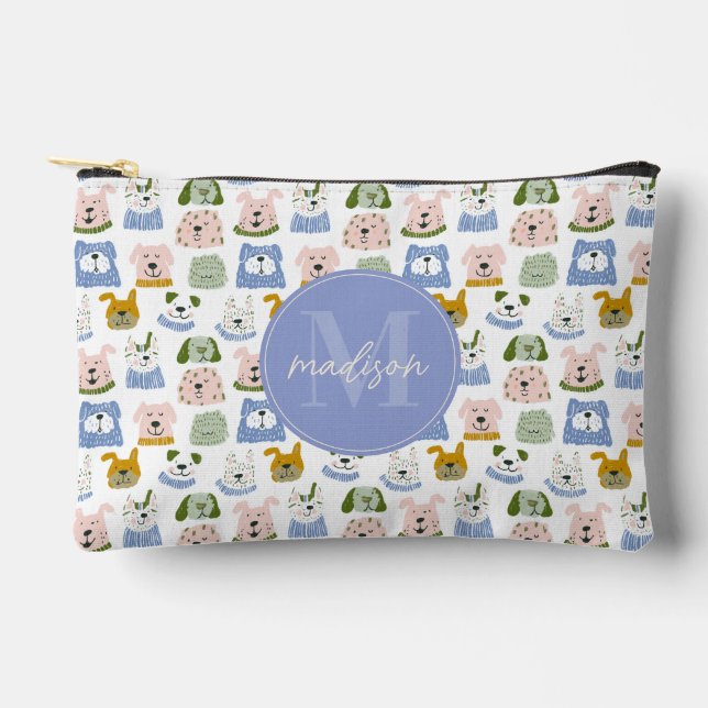 À Accessoires Pochette Accessoire Chiens Mignons (Recto)