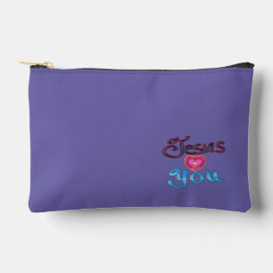 À Accessoires Pochette Accessoire Chrétien Jésus Vous Aime 