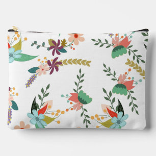 À Accessoires Pochette Accessoire Crayon Fleurs Sauvages Automne