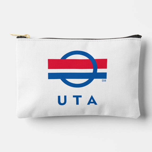 À Accessoires Pochette accessoire du logo carré UTA (Recto)