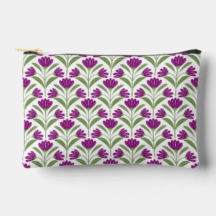 À Accessoires Pochette Accessoire Fleurie Rétro Violet Bota Vi