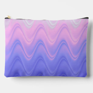 À Accessoires Pochette Accessoire Grande Abstraite Rose Violet O