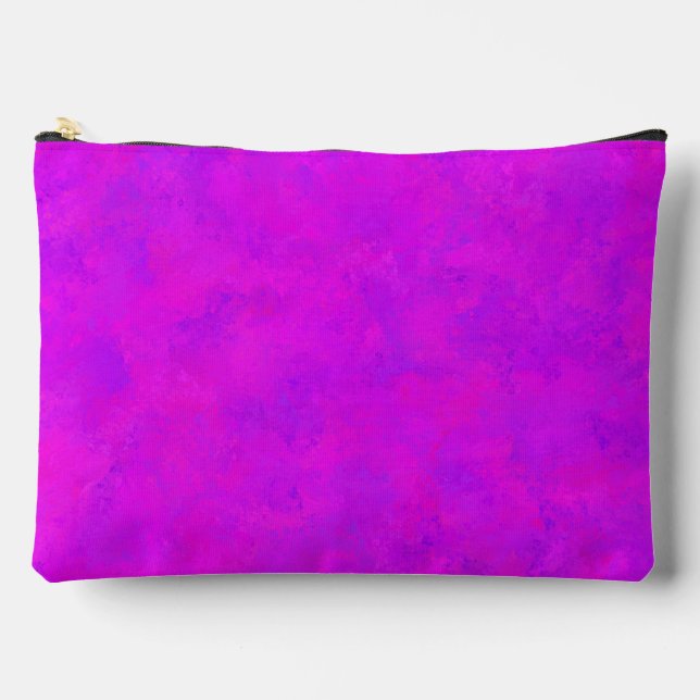 À Accessoires Pochette Accessoire Grande Motif Abstrait Rose Vio (Recto)