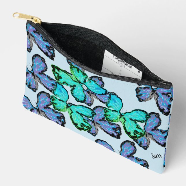 À Accessoires Pochette Accessoire : Libre Comme Un Papillon (Ouvrir)