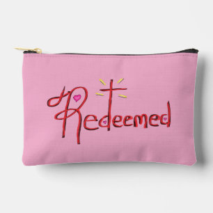 À Accessoires Pochette Accessoire Noire et Rose ‘Rachetée’