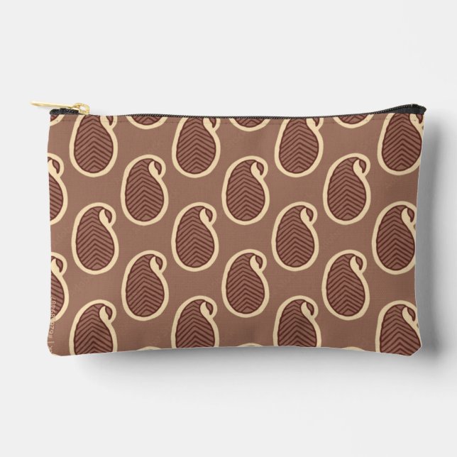 À Accessoires Pochette accessoire petite | Marron | Pochette cos (Recto)