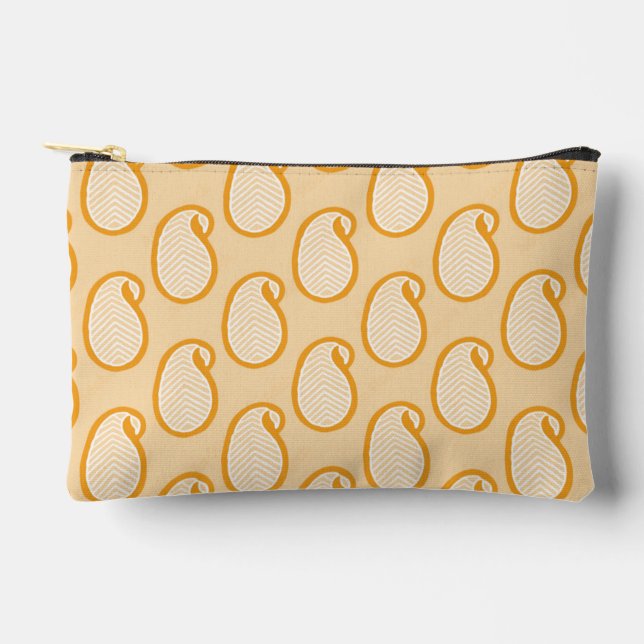 À Accessoires Pochette accessoire petite|Orange|Trousse de maqui (Recto)