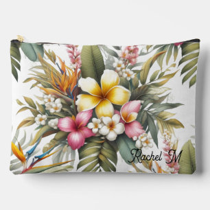 À Accessoires Pochette Accessoire Thème Botanique Tropical