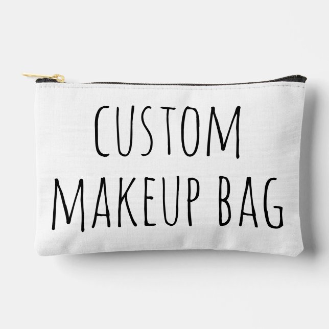 À Accessoires Pochette avec texte personnalisé Rae Dunn | Cadeau (Recto)