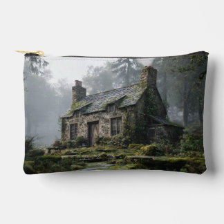 À Accessoires Pochette Cabane en Pierre Brumeuse de la Forêt