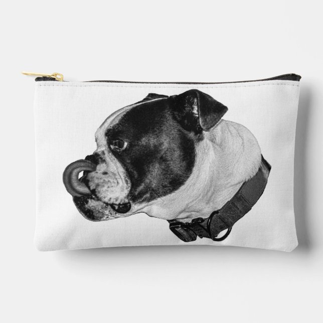 À Accessoires Pochette Calme Bouledogue (Recto)