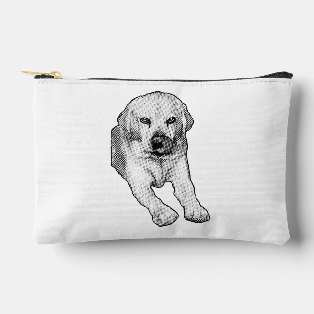 À Accessoires Pochette chic, Labrador décontracté (Recto)