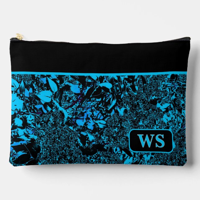 À Accessoires Pochette cosmétique bleu clair vibrant (Recto)