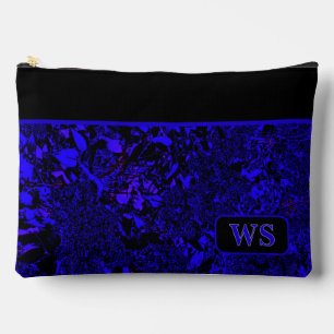 À Accessoires Pochette cosmétique bleue vibrante