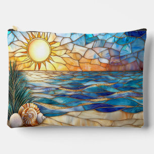 À Accessoires Pochette d'accessoires de plage au coucher du sole