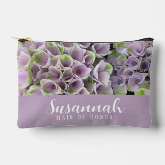 À Accessoires Pochette d'accessoires florale Mauve & Green Hydra