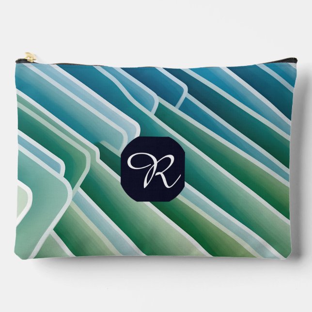 À Accessoires Pochette d'accessoires Monogramme personnalisée -  (Recto)