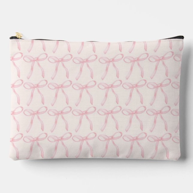 À Accessoires Pochette d'accessoires Pink Bow, mignonne et coque (Recto)