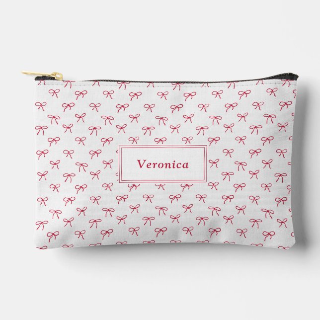 À Accessoires Pochette d'accessoires pour la Saint Valentin Bow  (Recto)