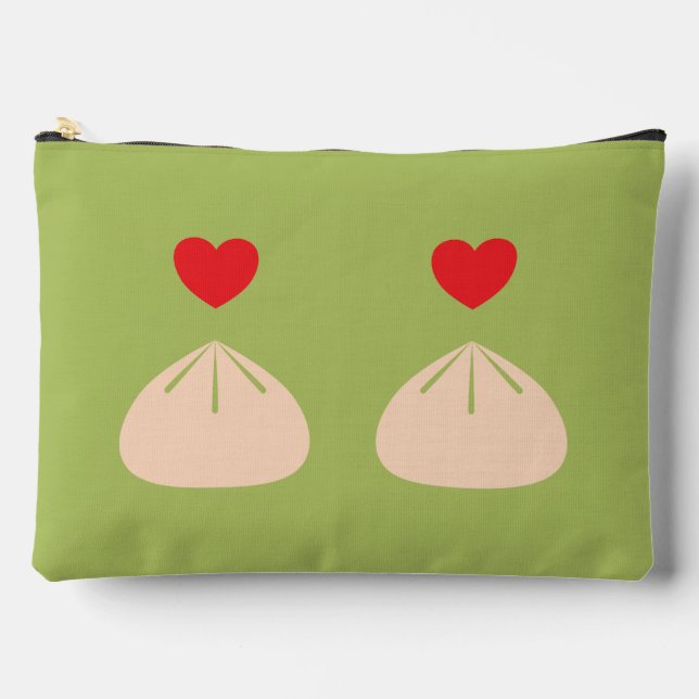 À Accessoires Pochette de grande taille Matcha Love (Recto)