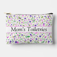Pochette de maquillage botanique personnalisée - M