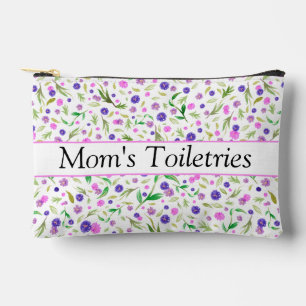 À Accessoires Pochette de maquillage botanique personnalisée - M