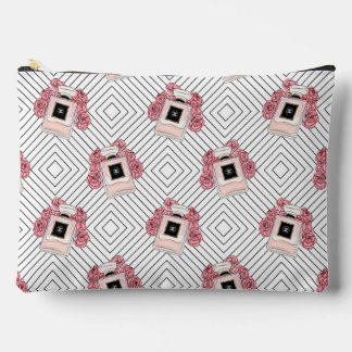 À Accessoires Pochette de Maquillage Illustration de Parfum Blus