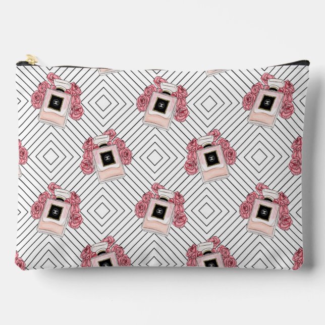 À Accessoires Pochette de Maquillage Illustration de Parfum Blus (Recto)