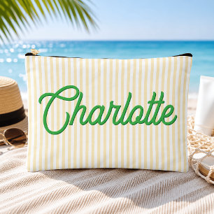 À Accessoires Pochette de voyage personnalisée en sables dorés j