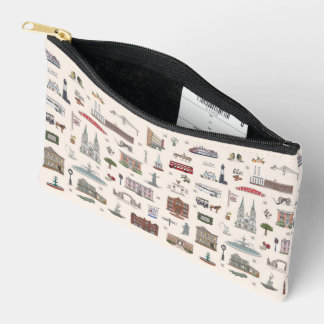 À Accessoires Pochette de voyage souvenir illustrée de Savannah