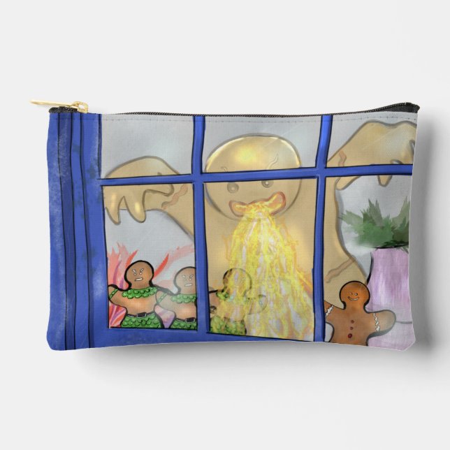 À Accessoires Pochette en pain d'épices - Conte de Noël (Recto)