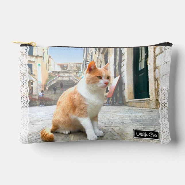 À Accessoires Pochette Essential Chats Village - Emmett (Recto)