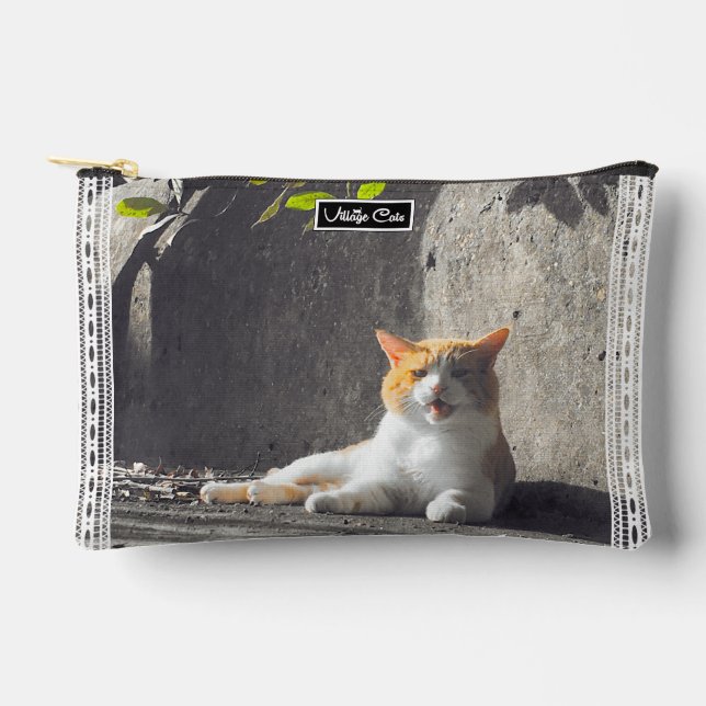 À Accessoires Pochette Essential de chats de village - Haze (Recto)