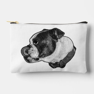 À Accessoires Pochette léchage de nez de bouledogue