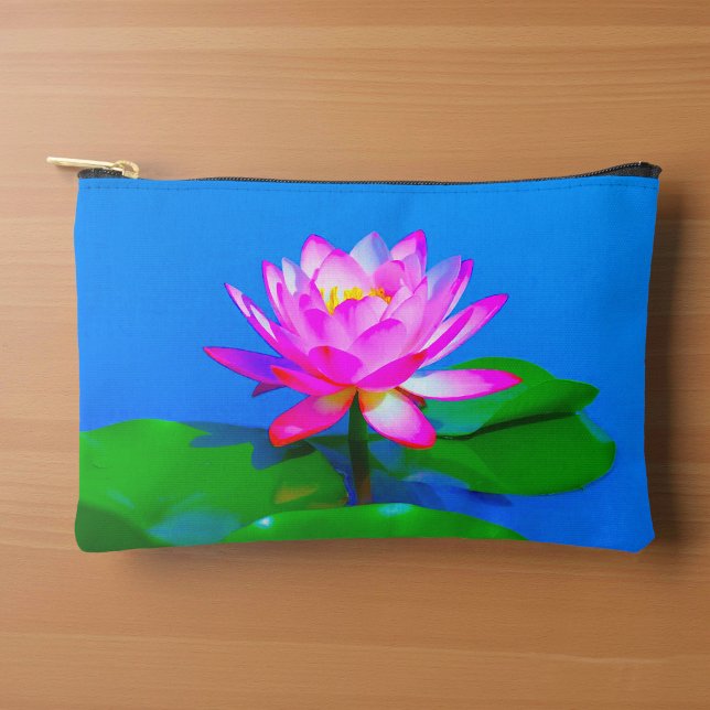 À Accessoires Pochette Lotus Rose (Créateur téléchargé)