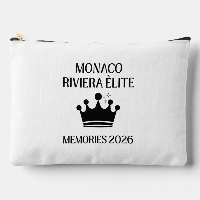 À Accessoires Pochette Luxe Monaco Riviera Elite 2026 Couronne (Recto)