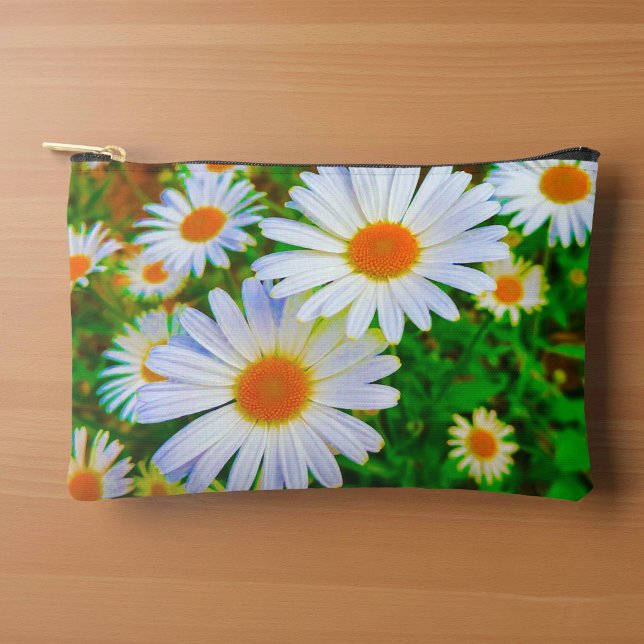 À Accessoires Pochette Marguerites Blanches (Créateur téléchargé)