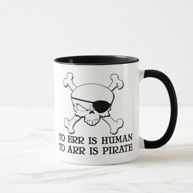 À Arr est la tasse de pirate (Droite)