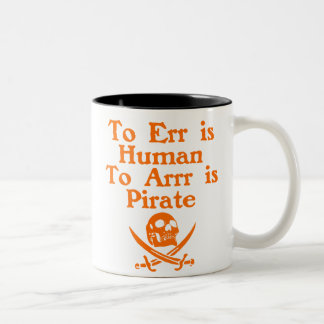 À Arrr est les tasses de café de pirate