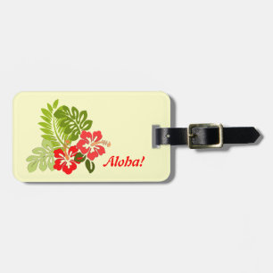 À Bagage Aloha étiquette personnalisée
