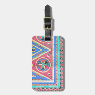 À Bagage Étiquette Arabe tribale de sac de voyage de porte