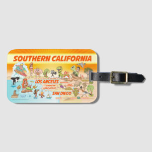 À Bagage Étiquette bagages de Californie du Sud