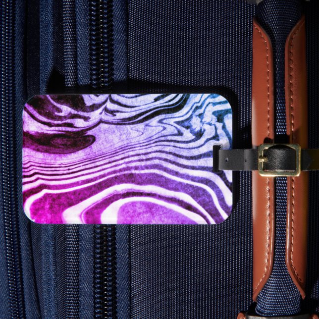 À Bagage étiquette bagages suminagashi (Insitu Rectoal 4)